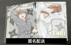 ビジュアルファイルキャンディ　忍たま　クリアファイル　土井半助　天鬼