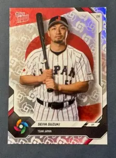 Topps Now 鈴木誠也 2026 WBC パラレル - メルカリ