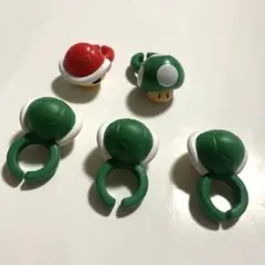スーパーマリオ ファッションリングコレクション 5種類セット　　　　b