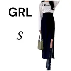 GRL レイヤードスリットタイトスカート(tw1022) グレイル