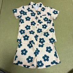 花柄Tシャツとショートパンツセット 120cm