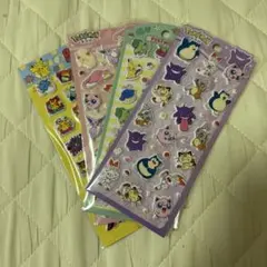 ポケモン ステッカー 4シートセット（公式）