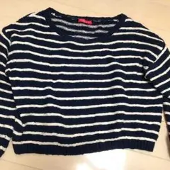 値下げしました！earth❤︎ボーダートップス