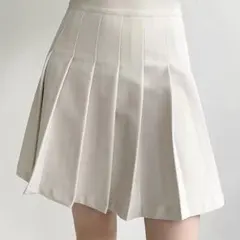 DAZY ハイウエスト プリーツ スカート