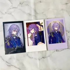 【2nd Anniversary】ランダムチェキ風カード 星導ショウ 3点セット