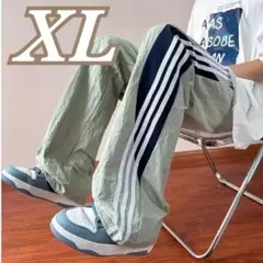 パンツ 韓国 トラックパンツ メンズ ワイド 大きめ ゆったり ストリート系