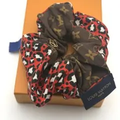 Louis Vuitton ルイヴィトンハート柄リボンシュシュM79104 Louis Vuitton ルイヴィトンハート柄リボンシュシュM79104 - メルカリ