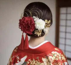 和装髪飾り 成人式 振袖 卒業式 袴 色打掛 結婚式 前撮り 白無垢