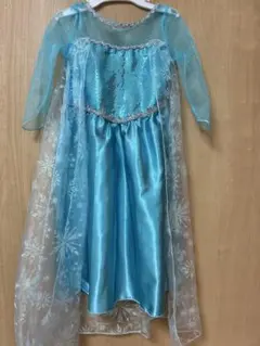 キッズ用 プリンセス風ドレス 水色