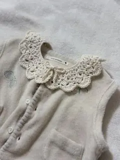 オーガニックコットン100% 付け襟　ベビー