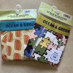 OCEAN & GROUND ブリーフ 2枚セット 100