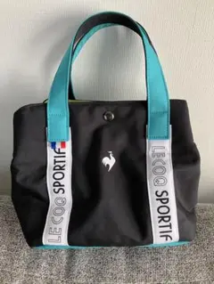 LE COQ SPORTIF トートバッグ 黒/青