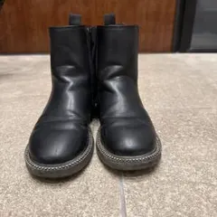 ZARA キッズ ブーツ 32 20cm ブラック スタッズ 女の子