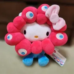 サンリオ　ミャクミャク　なりきりぬいぐるみ　M サイズ　ハローキティ