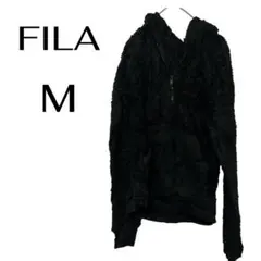 【希少】FILA SPORT フィラ ボアパーカー ハーフジップ ゆるだぼ M