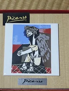 パブロ・ピカソ Pablo Picasso 陶板 クロードと木馬 お皿 パブロ・ピカソ 「クロードの木馬」Picasso - メルカリ