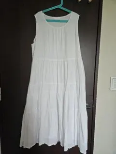 Peserico リネン 麻 100% ホワイト ワンピース | Mercari
