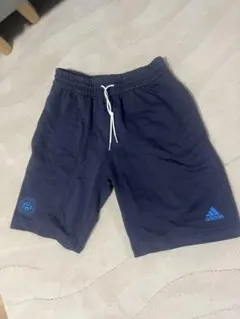 adidas ハーフパンツ ネイビー Sサイズ 未使用 バミューダ