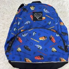 カーズ リュック 中型 青　入園準備にピッタリ
