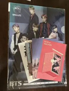 BTS ポストカード クリアファイルセット