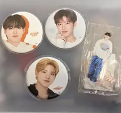 TREASURE ジュンギュ 缶バッジ アクスタ 4つセット