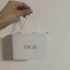 Dior ホワイト ギフト袋 小型