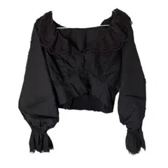 【one after another NICE CLAUP】ブラウス black