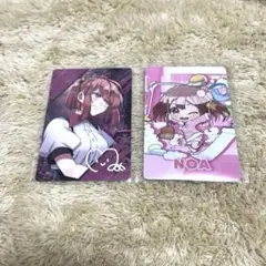 カラフルピーチミュージアム　展示会　トレカ　サイン入り　カード　のあ