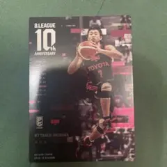 アルバルク東京 正中岳城 10周年記念カードB.LEAGUE リアルカード