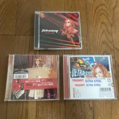 TAKAMIY ULTRA STEEL、誘惑の太陽、薔薇と月と太陽CD3枚組