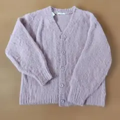 起毛BIGカーデ ピンク Fサイズ