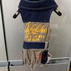 ワークデニムサロペット