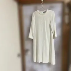 GREEN LABEL RELAXING フリルネックワンピース