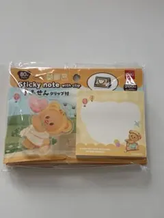 匿名配送 Butterbear バターベア ふせん クリップ付