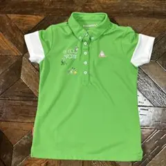 le coq sportif グリーン ポロシャツ