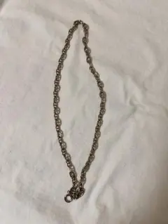 シルバー チェーンネックレス 約50cm T字型留め具 - メルカリ