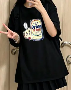 Orion Tシャツ ちいかわ ブラック 半袖 XXXL