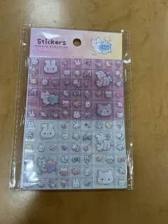 かわいい動物キャラクター ステッカーセット