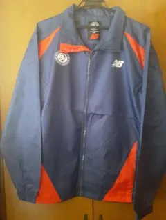 New Balance×BOSS ウインドブレーカー ネイビー/レッド