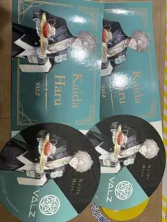 最終値下げ！VΔLZ 甲斐田晴 コラボカフェ ステッカー コースター セット