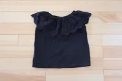 GU オフショルダー レース トップス　110cmのサムネイル