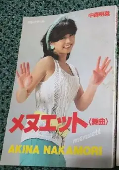 中森明菜 メヌエットとブロマイド