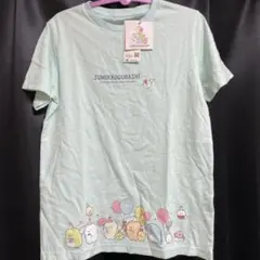 すみっコぐらし Tシャツ 150cm 水色