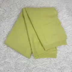 【人気】ASAUCE MELER カシミアニットストール　マフラー　グリーン