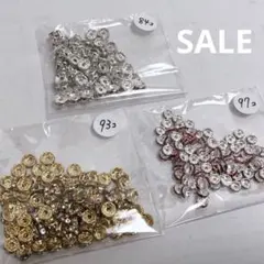 dn694/SALE!パーツ◇ロンデルmix 約5m m〜8mm 3袋