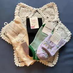 ELLE mila schon フクスケ他 ソックス22.0-24.5センチのサムネイル
