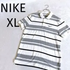 NIKE ◆ポロシャツ ポロシャツ XL （LL）ボーダー メンズゴルフ2815のサムネイル