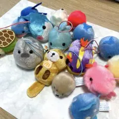 묶음 판매 ✨ ぷちまる★アミュファン 海の生き物マスコットお手玉