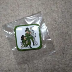 落第忍者乱太郎　忍たま　食満・伊作　原作絵　バッジ