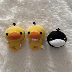 かものはしかも　ぬいぐるみ　3点セット　まとめ売り